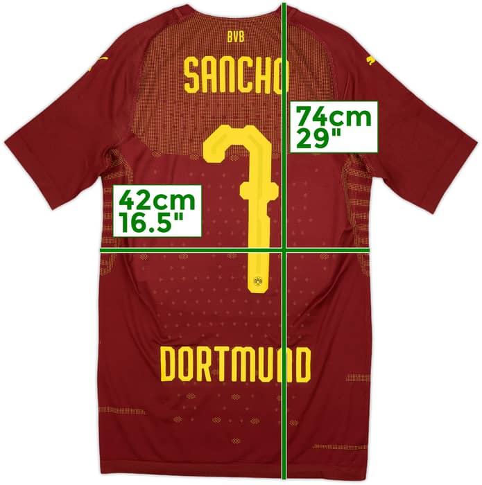 2018-19 Borussia Dortmund Authentic Third Shirt Sancho #7 (M)