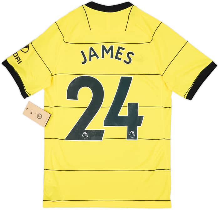 2021-22 Chelsea Away Shirt James #24 (S)