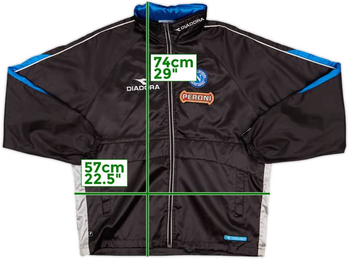 2000-01 Napoli Diadora Track Jacket - 8/10 - (S)