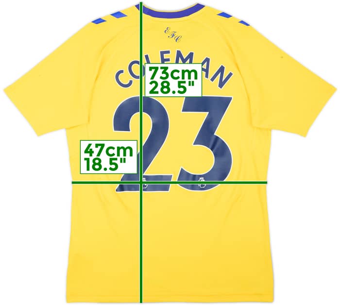 2022-23 Everton Third Shirt Coleman #23 - 7/10 - (S)