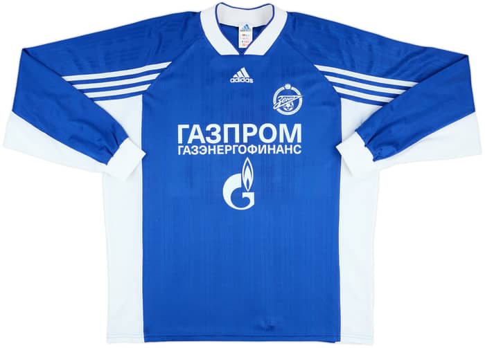 1999 adidas (Zenit St. Petersburg) Template Home L/S Shirt #11 - 8/10 - (XL)