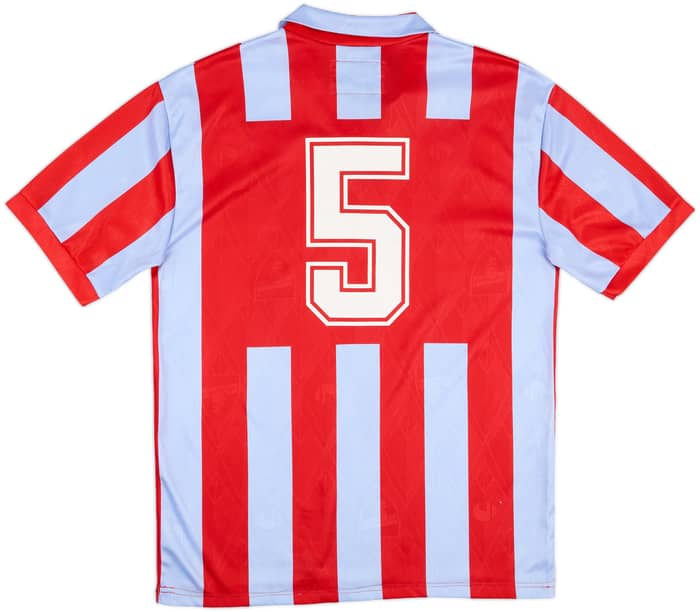 1993-94 Cremonese Match Issue Home Shirt #5