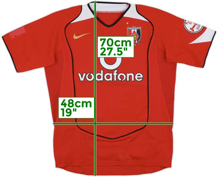 2005 Urawa Red Diamonds Home Shirt - 8/10 - (M)