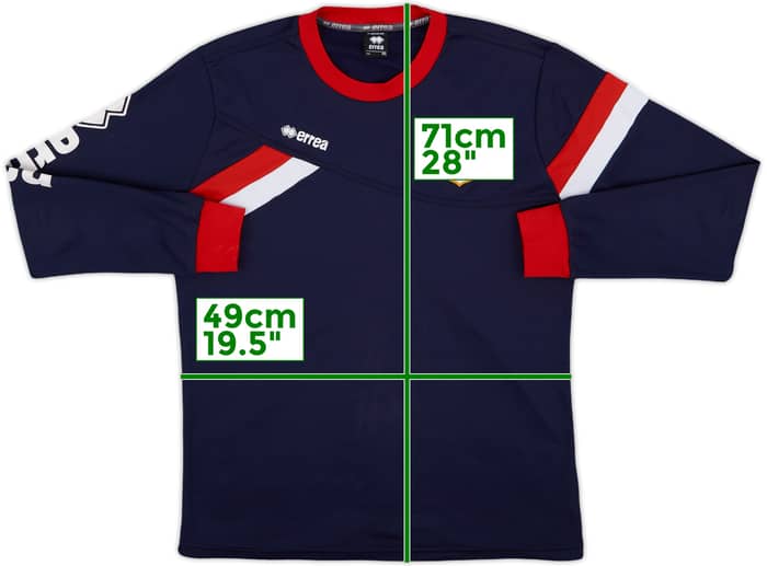 2012-13 Rayo Vallecano Errea Sweat Top - 8/10 - (M)