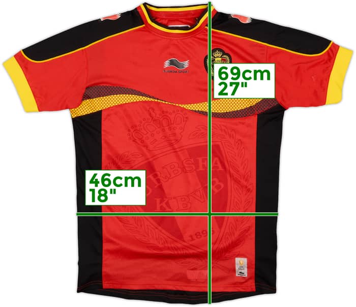 2012-14 Belgium Home Shirt - 7/10 - (S)