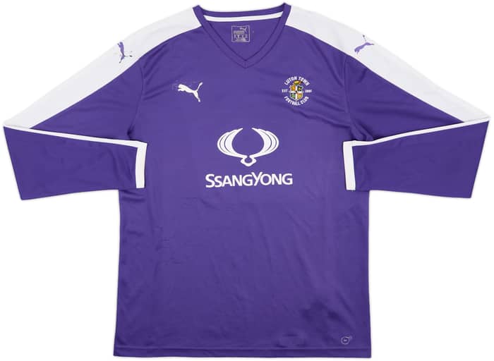 2016-17 Luton Town Third L/S Shirt Mullins #5 - 6/10 - (XL)