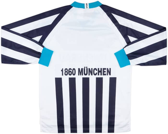 1995-96 1860 Munich Away L/S Shirt - 9/10 - (L)