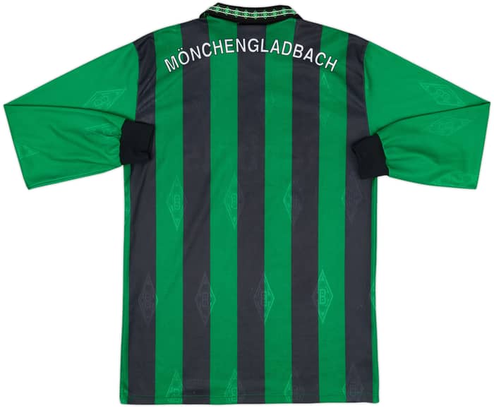 1995-96 Borussia Monchengladbach Away L/S Shirt - 8/10 - (M)