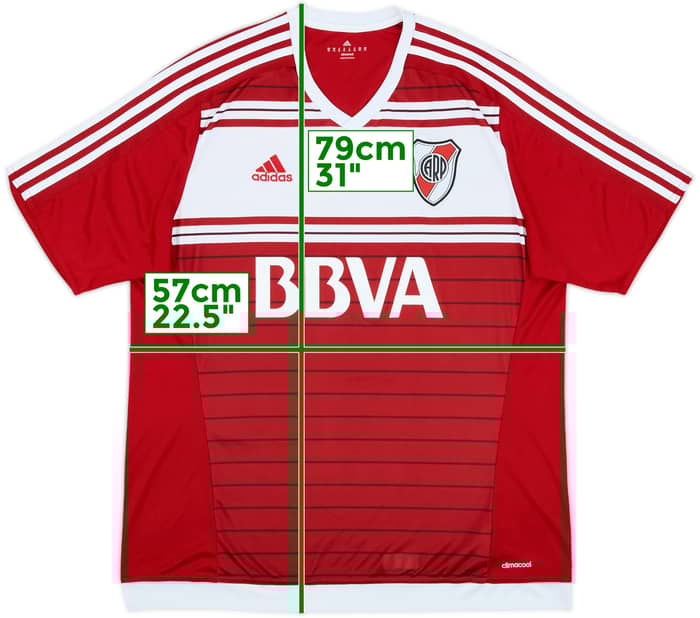 2016-17 River Plate Away Shirt - 8/10 - (XL)