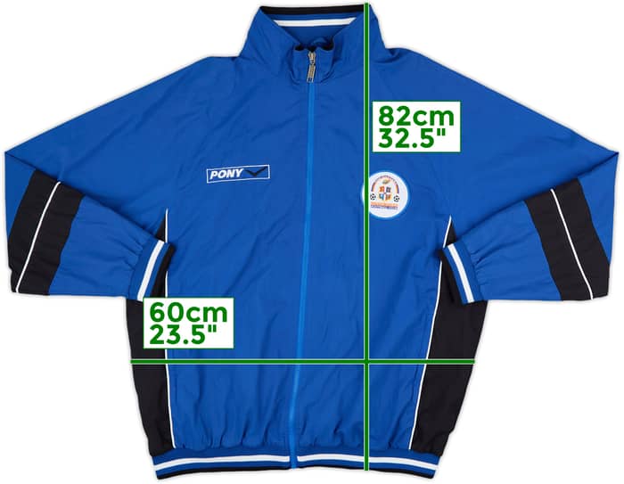 1995-96 Luton Town Pony Track Jacket - 8/10 - (XL)
