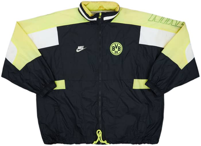 1995-96 Borussia Dortmund Nike Hooded Rain Jacket - 6/10 - (XXL)