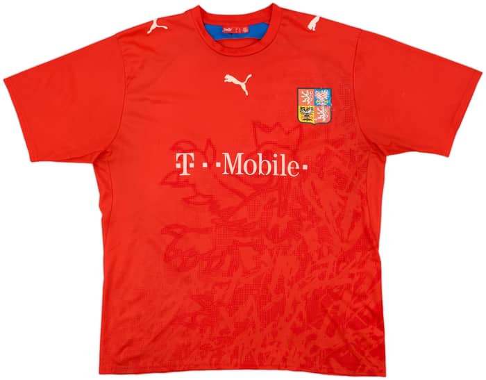 2006-08 Czech Republic Basic Home Shirt - 5/10 - (XL)