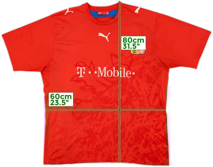 2006-08 Czech Republic Basic Home Shirt - 5/10 - (XL)