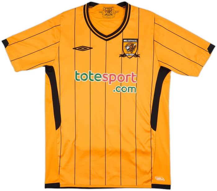 2009-10 Hull City Home Shirt Bullard #21 - 10/10 - (S)