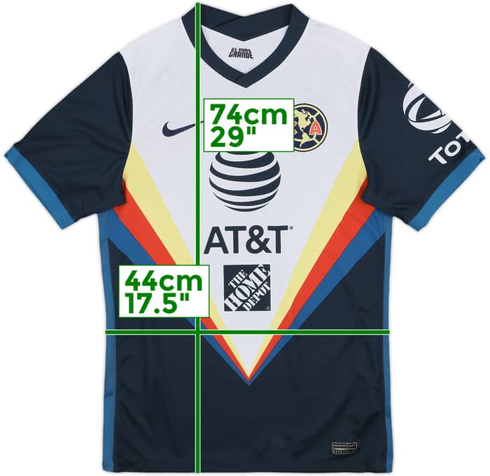 2020-21 Club America Away Shirt - 10/10 - (S)