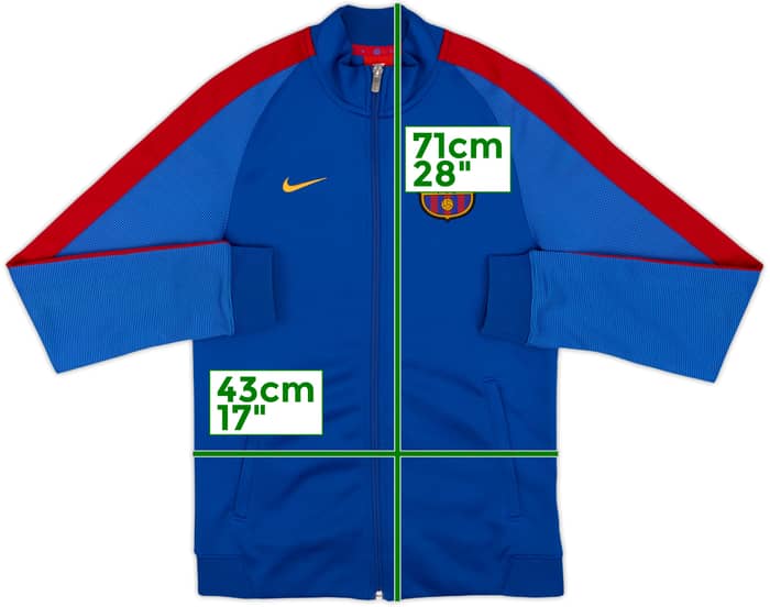 2016-17 Barcelona Nike Track Jacket - 8/10 - (S)