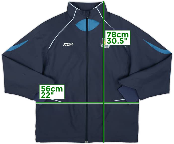 2005-07 West Ham Reebok Track Jacket - 7/10 - (M)