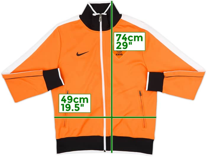 2010-12 Netherlands Nike Track Jacket - 9/10 - (M)