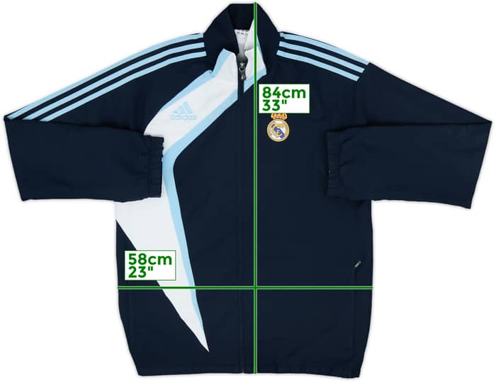 2009-10 Real Madrid adidas Track Jacket - 5/10 - (XL.Boys)