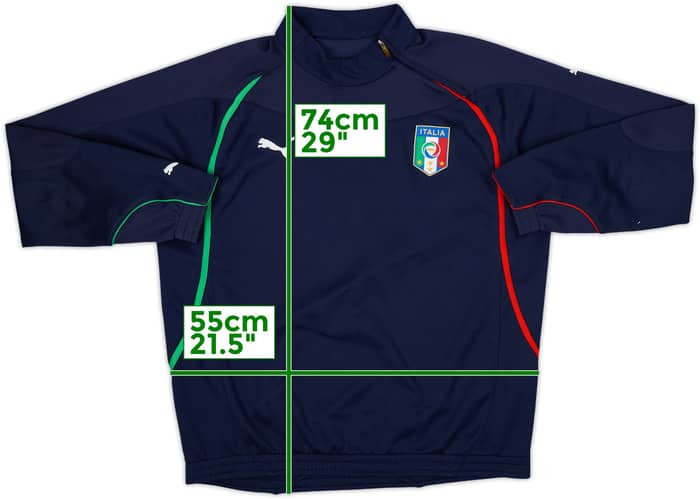2010-12 Italy Puma 1/4 Zip Drill Top - 8/10 - (L)