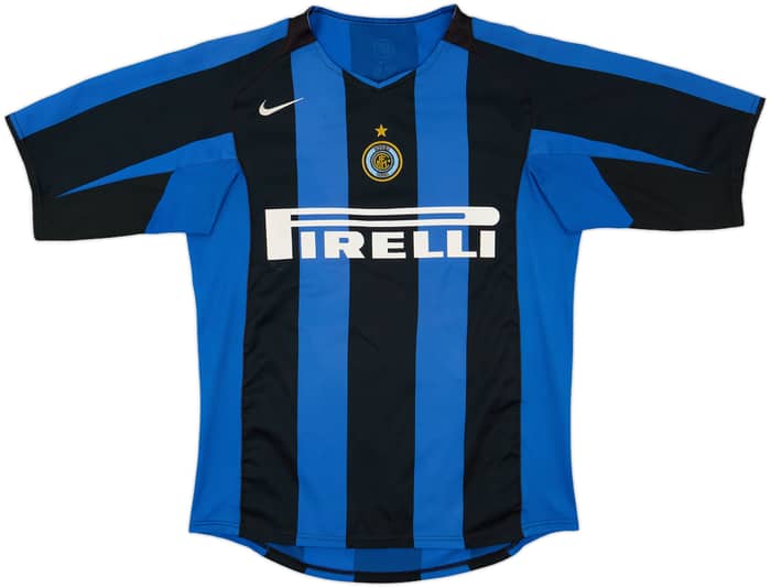 2004-05 Inter Milan Home Shirt Adriano #10 - 6/10 - (M)
