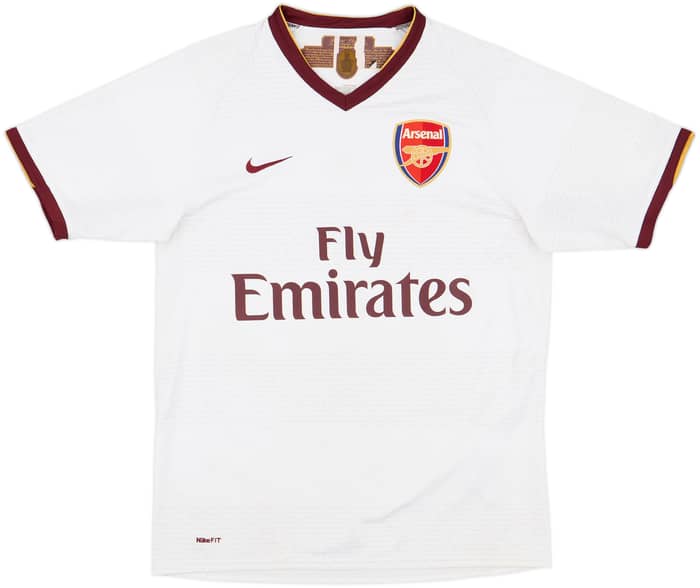 2007-08 Arsenal Away Shirt Fabregas #4 - 7/10 - (S)