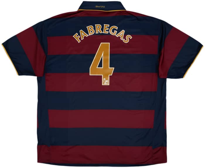 2007-08 Arsenal Third Shirt Fabregas #4 - 9/10 - (3XL)