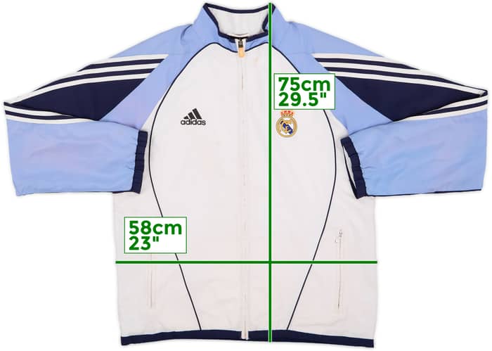 2005-06 Real Madrid adidas Track Jacket - 5/10 - (L)