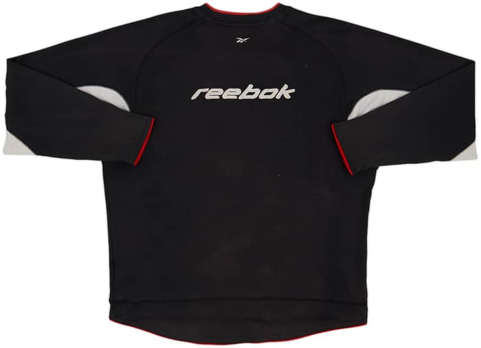 2002-03 Liverpool Reebok Sweat Top - 8/10 - (XL)