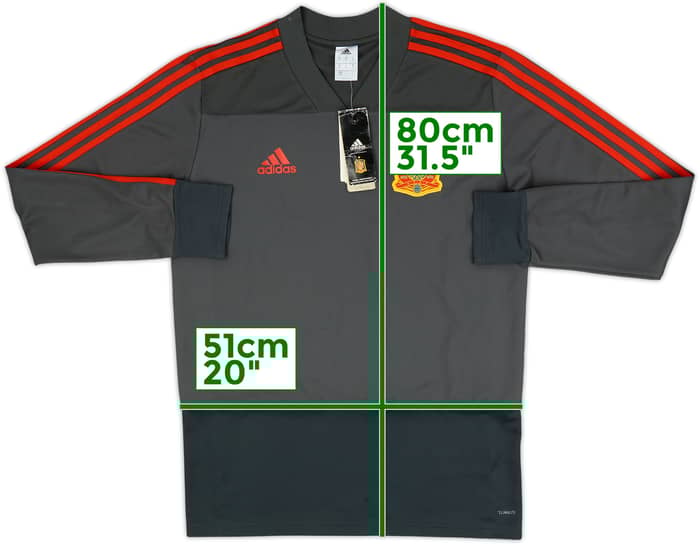 2017-18 Spain adidas Drill Top (M)