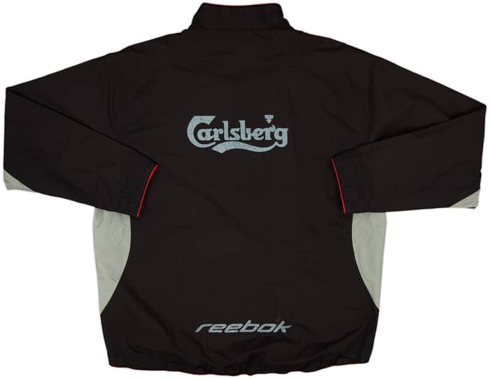 2002-03 Liverpool Reebok 1/4 Zip Drill Top - 6/10 - (XXL)