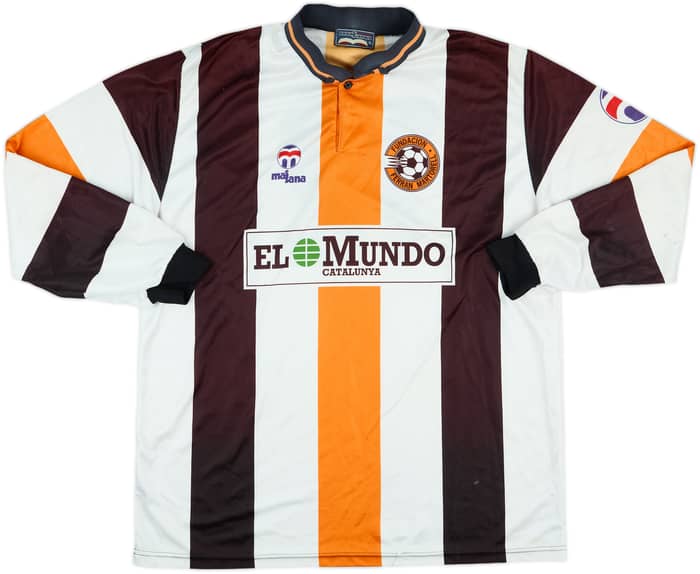 2000-02 Fundacion Ferran Martorell Match Issue Home L/S Shirt #12