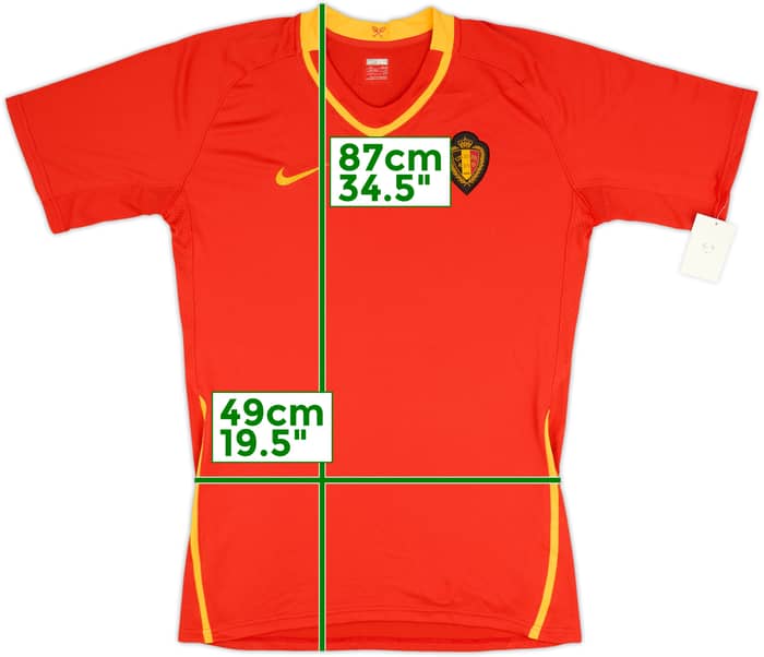 2008-09 Belgium Player Issue Home Shirt (XXL)