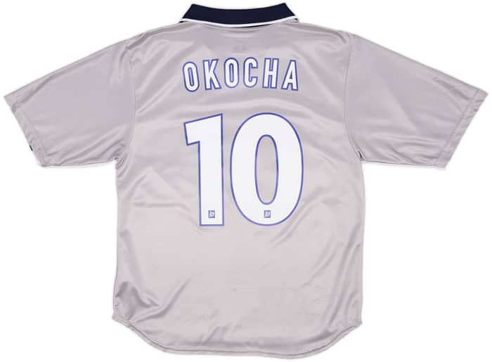 1999-00 Paris Saint-Germain Player Issue Away Shirt Okocha #10 - 7/10 - (M)
