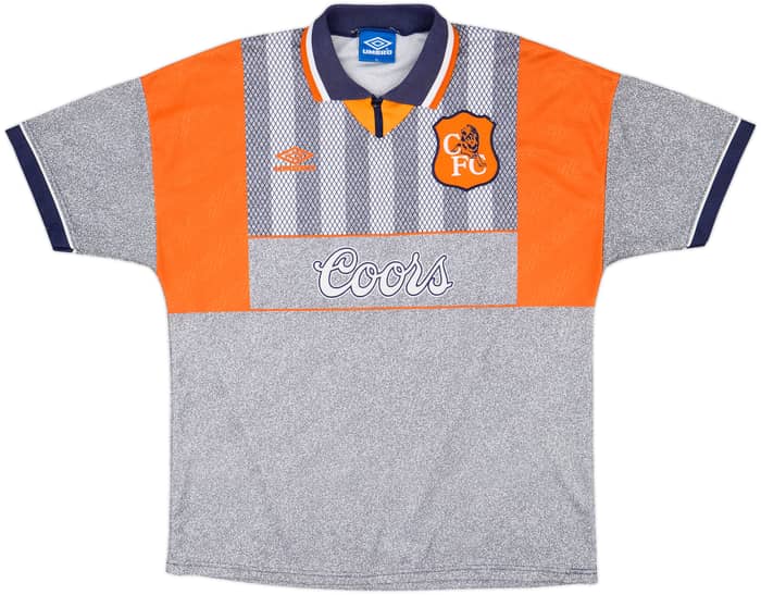 1994-96 Chelsea Away Shirt Gullit #4 - 10/10 - (XL)