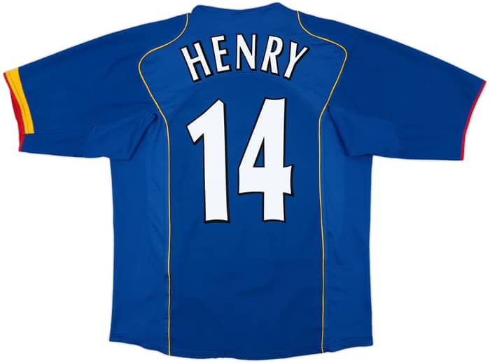 2004-06 Arsenal Away Shirt Henry #14 - 8/10 - (L)