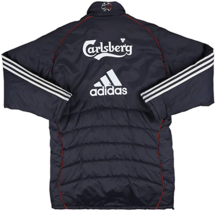 2006-07 Liverpool adidas Padded Bench Coat - 8/10 - (S)