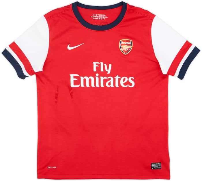 2012-14 Arsenal Home Shirt Walcott #14 - 6/10 - (XL.Boys)