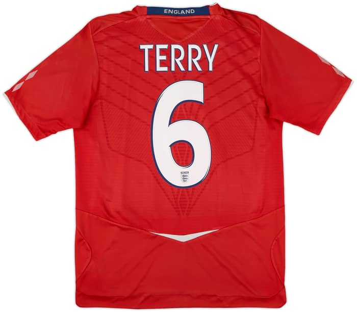 2008-10 England Away Shirt Terry #6 - 6/10 - (M)