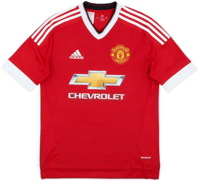 2015-16 Manchester United Home Shirt Rooney #10 - 10/10 - (XL.Boys)
