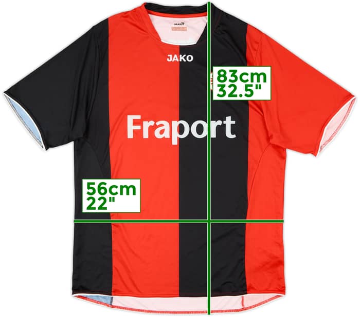 2007-09 Eintracht Frankfurt Home Shirt - 8/10 - (XXL)