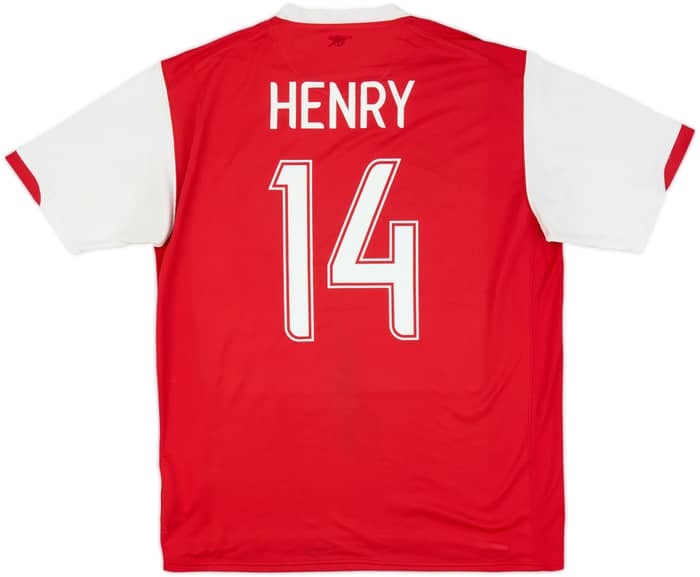 2006-08 Arsenal Home Shirt Henry #14 - 6/10 - (L)