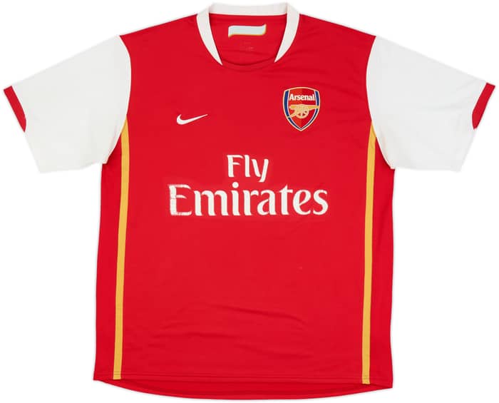 2006-08 Arsenal Home Shirt Henry #14 - 6/10 - (L)