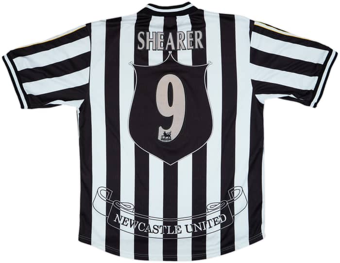 1997-99 Newcastle Camiseta Local Shearer #9 - 6/10 - (XL)