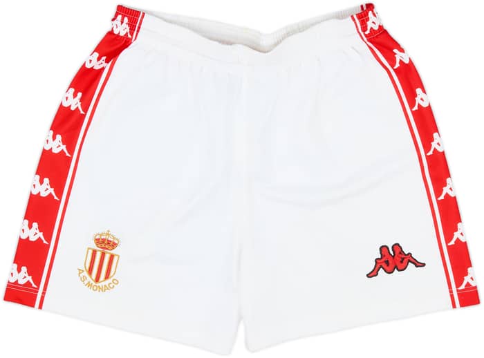2000-01 Monaco Home Shirt & Shorts - 7/10 - (XL)