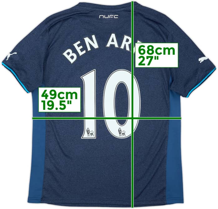 Camiseta de visitante del Newcastle 2013-14 Ben Arfa #10 - 7/10 - (S)