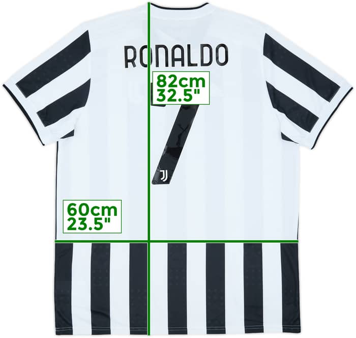 2021-22 Juventus Home Shirt Ronaldo #7 (XL)