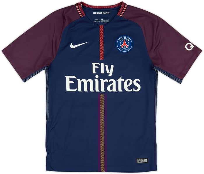 2017-18 Paris Saint-Germain Home Shirt Neymar Jr #10 - 10/10 - (S)