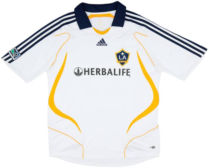 2007-08 LA Galaxy Home Shirt Beckham #23 - 6/10 - (L)