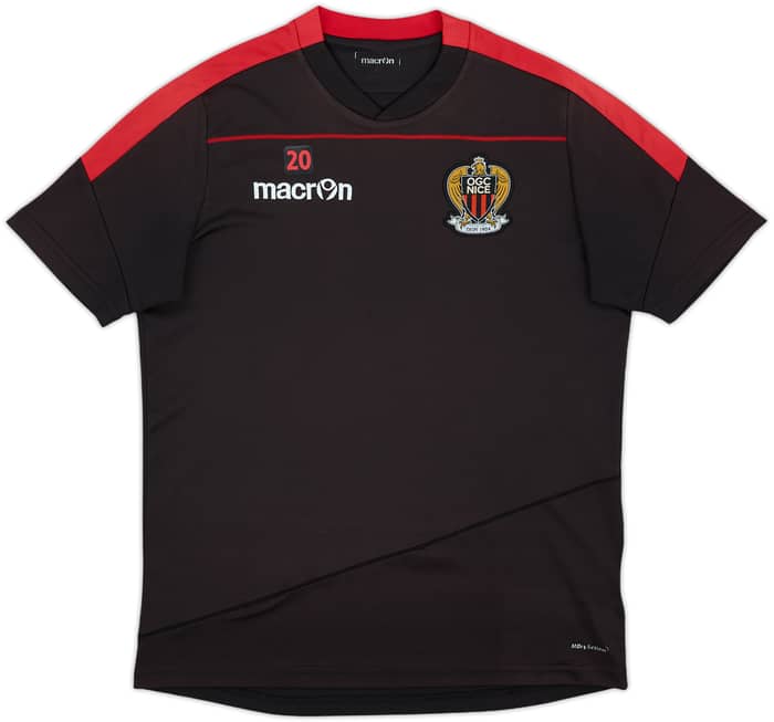 2016-17 Nice Player Issue Macron Training Shirt #20 - 7/10 - (S)